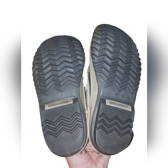 Sorel Cate The Great NL1642-221 Tusk Stone gray Leather Tall Boots 6 - Picture 7 of 8